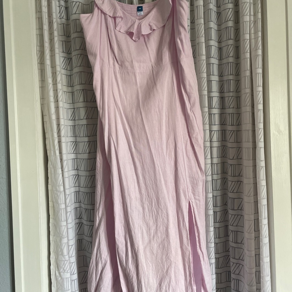 Pink Sleeveless Dress